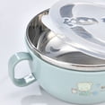 thumbnail image 3 of Baby Feeding Baby Bowl Stainless Steel Insulation Bowl Spoon Set Children Tableware, 3 of 3