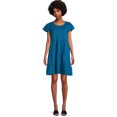 thumbnail image 3 of Time and Tru Women's Short Sleeve Tiered Knit Dress, Sizes XS-XXXL, 3 of 5