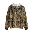 thumbnail image 2 of Uorisanigo Zip-Up Hoodie for Kids Casual Sweatshirt Jacket Soft Lightweight Camo Dead Branches Hunting Sweatshirts Jackets Full Zip Long Sleeve Hooded Coat Fall Winter Clothes, 2 of 7