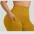 thumbnail image 5 of REALiKUN High Waisted Butt Lifting Side Pocket Shaping Training Leggings,Scrunch Yoga Pants with Pockets, 5 of 8