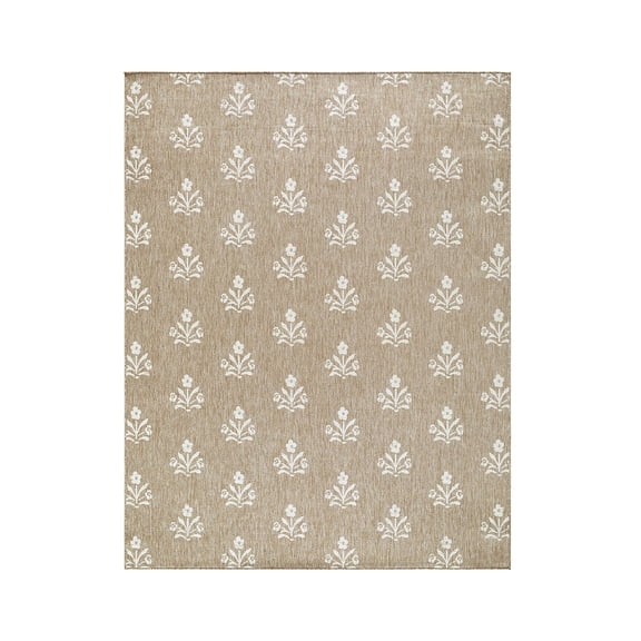 Anckoeil Brown Bathroom Mat, Non-Slip 15.7"x23.6" Absorbent Rug for Multi-Room Household Use