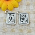 thumbnail image 4 of HOOUN 192 Pcs Tibetan Silver tarot card Charms 18x12MM S5233 DIY Jewelry Making, 4 of 4