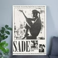 thumbnail image 4 of Music Poster -Sade Adu Diamond Life Album - Retro Style - Size 24x36 - Postora, 4 of 5