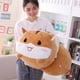 thumbnail image 2 of Viñetas de animales de 30-90CM para niños, almohada cojín bonito perro rechoncho gato Totoro, pingüino, cerdo, Rana, dinosaurio, juguete de peluche, regalo de cumpleaños Fivean unisex, 2 of 2