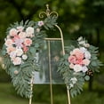thumbnail image 2 of MODANU Artificial Wedding Arch Flowers Kit for Wedding Arch, Ceremony and Reception Backdrop Floral Decoration (Pink), 2 of 5