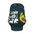 thumbnail image 2 of Fotbe Avocado in Space1 Pattern Car Seat Covers for Babies, Nursing Breastfeeding Cover Infant Carseat Canopy, Soft Stretchy Carrier Cover, 2 of 7