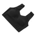 thumbnail image 4 of 3pcs Women Soft Breathable Sports Bra Bralette Elegant Thin Seamless Workout Wiress Bra for Running Fitness Mixed Color XL, 4 of 22