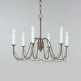 thumbnail image 5 of 12166CHB Maxim Lighting Plumette - 6 Light Chandelier In Traditional Style-22 Inches Tall and 28 Inches Wide-Chestnut Bronze Finish    -Traditional, 5 of 5