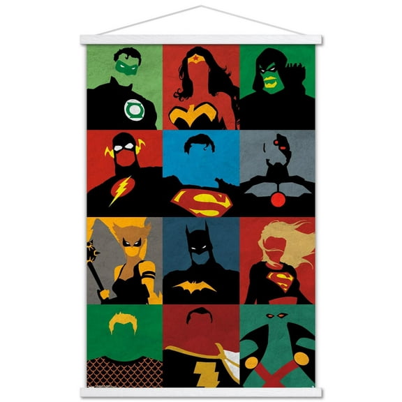 DC Comics - Justice League - Minimalist Wall Poster, 22.375" x 34"