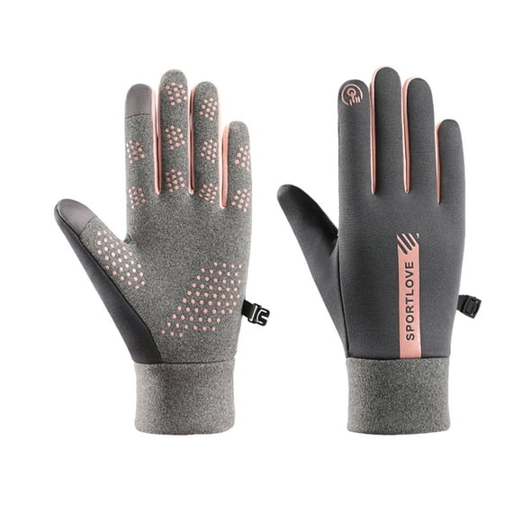 Guantes de bicicleta Toystoory 2 piezas Gris