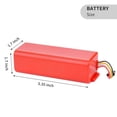 thumbnail image 4 of Batería de repuesto DGFTB 6800mAh 14.8V para Xiaomi Roborock, 4 of 6