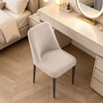 thumbnail image 7 of Yhmxh Stretchable Dining Chair Slipcover, Removable Washable Chair Seat Protector, Dining Room Chair Slipcovers Soft Spandex Fabric Chair Cover for Armless Kitchen Chairs, Home Decor, 7 of 7