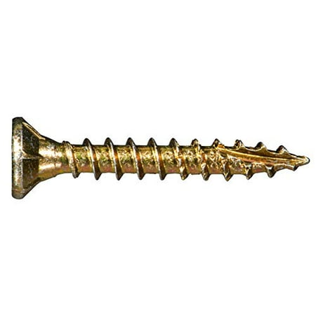 

Hard-to-Find Fastener 014973458911 Multi-Purpose Wood Screw 6 x 1 Yellow 50