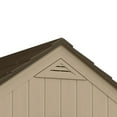 thumbnail image 4 of Suncast 3.97 x 7.37 ft. Resin and Metal Storage Shed, Sand Brown, 4 of 5