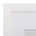 thumbnail image 4 of Gallery Solutions 8"x10" Picture Frame - Double White Mat - Wall or Tabletop Display for 5"x7" Photos, White, 4 of 7