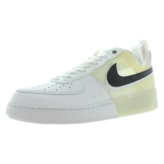 Nike Air Force 1 React Unisex Shoes Size 11, Color: White/Black