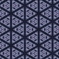 thumbnail image 1 of Ahgly Company Machine Washable Indoor Square Transitional Periwinkle Purple Area Rugs, 7' Square, 1 of 7
