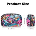 thumbnail image 5 of Graffiti Waterproof Oxford Cloth Hard Drive Case Organizer for Electronic Gadgets - Charger Case, Travel Organizer, Cord Organizer Travel Small, Appliance Cord Organizer - 5.9x9.44x3.14 in, 5 of 6
