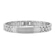 thumbnail image 5 of Pulsera de metal elegante cadena de mano joyería de muñeca de plata de acero titanio de moda, 5 of 5