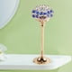 thumbnail image 2 of Candelabro de lujo, candelabro de cristal para velas de pilar, ideal como centro de mesa. 8cmx8cmx26cm, 2 of 8