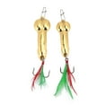 thumbnail image 3 of Juego De Cebos De Pesca De Metal Con Vibración, 2 Uds., Kit De Señuelos De Pesca Duros Con Anzuelo, 10g Dorado + 15g Dorado, 3 of 8