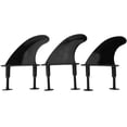 thumbnail image 4 of Demonsen Plastic Surfboard Fins, 3Pcs Surfboard Fins, Surfing Lovers For Surfboards Outdoor Use, 4 of 8