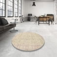 thumbnail image 4 of Ahgly Company Machine Washable Indoor Rectangle Traditional Light French Beige Brown Area Rugs, 5' x 8', 4 of 7