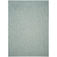 thumbnail image 4 of Safavieh Courtyard Collection CY8022-37121 Aqua and Grey Indoor,  Outdoor Round Area Rug (6'7" Diameter), 4 of 4
