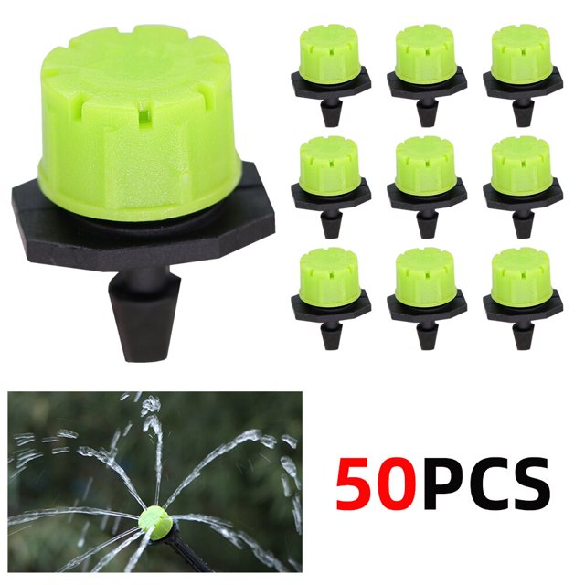 Garden Ball Valve Timer Automatic Green Micro Drip Irrigation System Spray 1/4'' Planting Self-Watering Kit Adjustable Dripper He Qiyong unisex