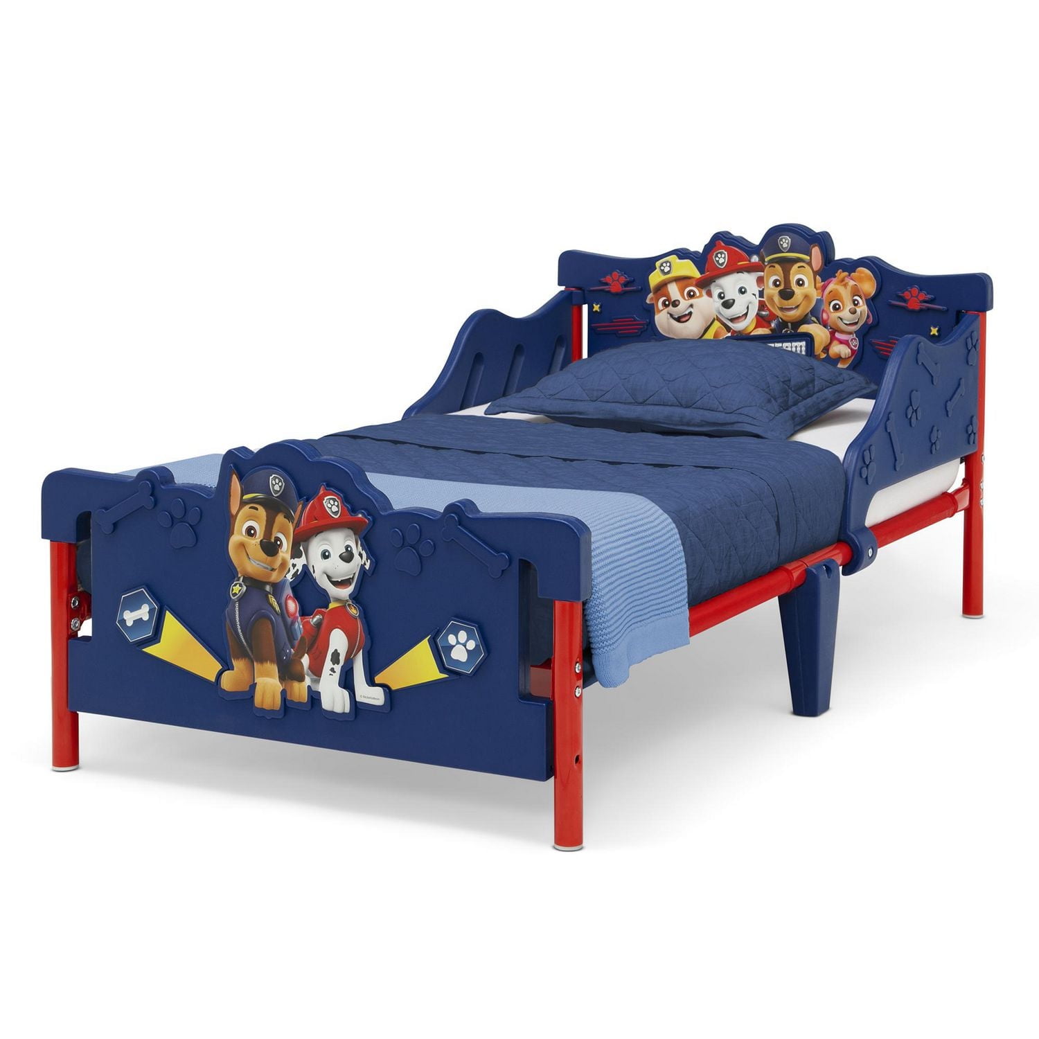 PAW Patrol 3D Toddler Bed by Delta Children, Toddler Bed
