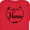 thumbnail image 4 of Inktastic World's Best Nana Girls Long Sleeve Toddler T-Shirt, 4 of 5