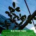 thumbnail image 2 of Farm Plastic Supply - Blue Shade Cloth - 80% - Mesh Fabric for Fence Privacy Screen, Garden Shade, Mesh Fence Screening, Shade Cloth Rolls, Wind Screen, Blue Shade Cloth (12' x 30'), 2 of 5