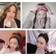 thumbnail image 4 of Banda para el pelo de lana tejida con forma de cruz, protector de orejas, diadema tejida a mano, accesorios para el cabello de moda plana y cálida para otoño e invierno, 4 of 6