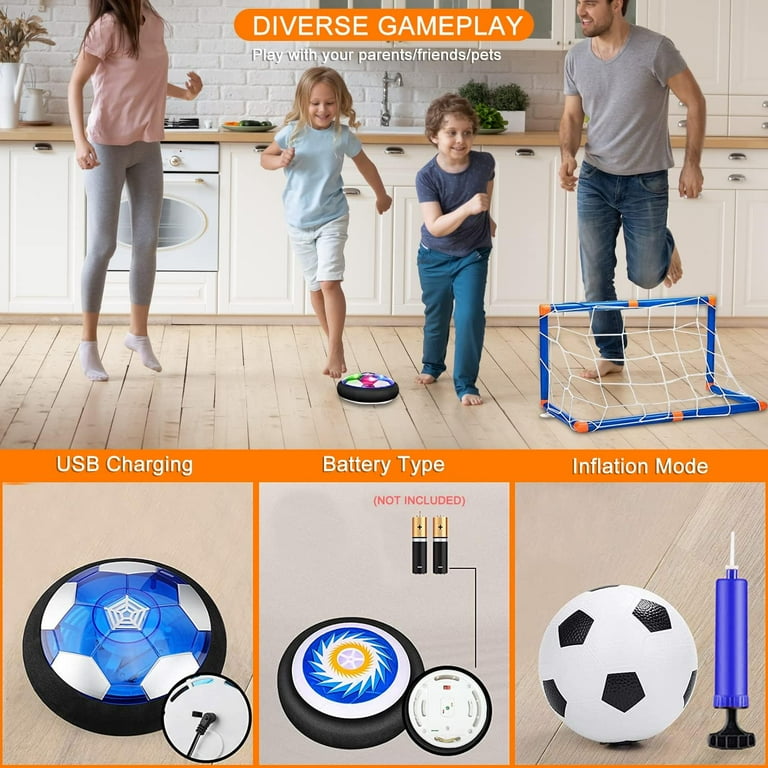 Kids Toys Hover Hockey Toys Soccer Ball Indoor Outdoor Sport Games