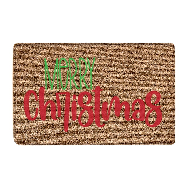 RYRDWP Christmas Door Gnome Floor Mat Cartoon Mat Hallway Kitchen Foot Mat