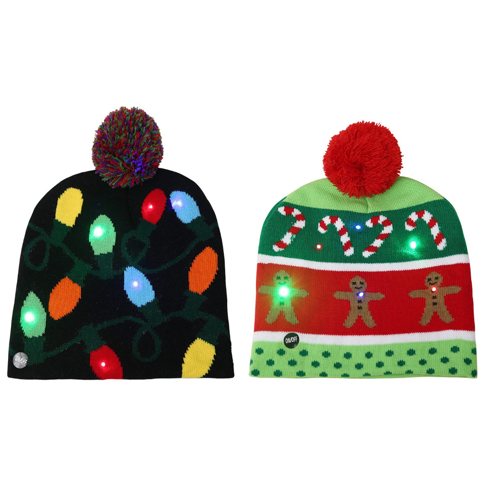 Farfi Snowflake Crutch Pompom Elastic 