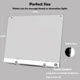 thumbnail image 5 of Creative Rewritable Acrylic LED Message Board,Upgraded Glowing Acrylic Marker Board,Rechargeable LED Drawing Board with 7 Colors & 4 Dimming Modes,Includes Stand & Pens,Scratch-Resistant, 5 of 9