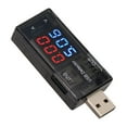 Usb Current Voltage Tester Digital Measurement Instrument Double Table