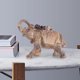 thumbnail image 5 of Estatua de figurita adorno de resina Feng Shui escultura artesanal para mesa hogar dormitorio decoración regalo Zulema Estatua de elefante, 5 of 7