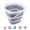 Grey - 10l, variant on Collapsible BucketGallon Cleaning Bucket Mop Bucket Folding Foldable Portable Small Plastic Water Supplies