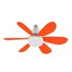 thumbnail image 1 of Ceiling Fans with Lights E27/26 Socket Screw in Ceiling Fan Socket Fan Light Ceiling Fans with Lights Orange,B, 1 of 5