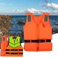 thumbnail image 3 of Clearance!Adults Life Jacket, Aid Vest Kayak Ski Buoyancy Fishing Watersport 243 Pounds Maximum Bearing Capacity Elastic Belt Life Jackets For Adulit 80-160KG, 3 of 6