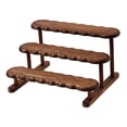 thumbnail image 4 of Expositor de figuras de madera, estante multiusos para postres y joyas. 3 niveles, 4 of 8