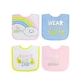 thumbnail image 5 of Parent's Choice Baby Girl Embroidered Bibs, 8 piece, 5 of 8