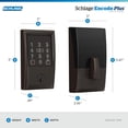 thumbnail image 3 of Cerradura inteligente Schlage WiFi Deadbolt con llave de inicio de Apple, 3 of 5