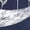 NAVY, variant on Instant Message - Floral Moon Short Sleeve Graphic T-Shirt