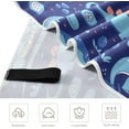 thumbnail image 2 of Dreamtimes Cute Cartoon Dinosaur Beach Towel Super Absorbent Oversized Travel Towels Lightweight Compact Quick Dry Towel for Swimming Camping Holiday, 2 of 7