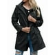 thumbnail image 3 of Chaqueta Impermeable Ligera para Mujer, con Capucha, Mangas Largas y Cremallera, para Actividades Al Aire Libre Negro M, 3 of 9