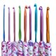 thumbnail image 4 of 9 Pcs 2.5mm-6.0mm Crochet Hook Set Ergonomical Crochet Needle Printed Knitting Needle for Crocheting Knitting, 4 of 4