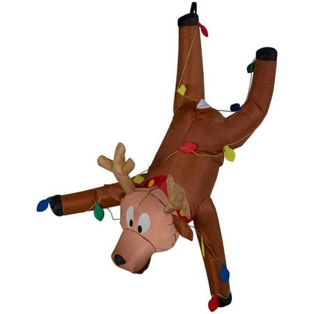 Hangin' On Reindeer Inflatable